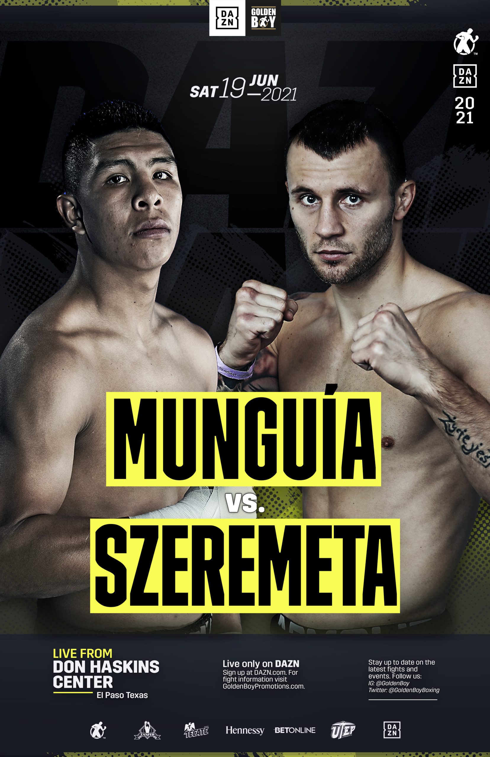 KAMIL SZEREMETA STEPS IN TO FACE JAIME MUNGUIA FOR THE WBO INTERCONTINENTAL MIDDLEWEIGHT CHAMPIONSHIP