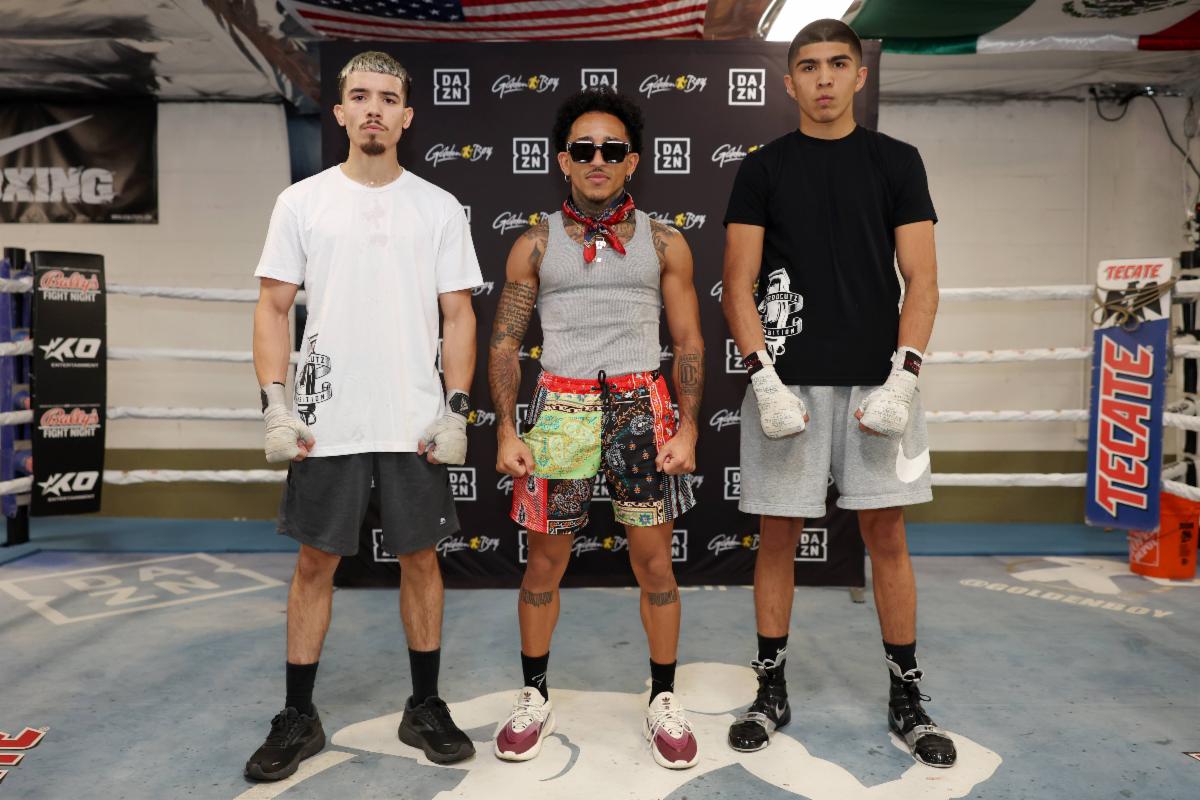 Golden Boy Fight Night on DAZN Media Workout Quotes and Photos